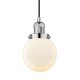 A thumbnail of the Innovations Lighting 201C-6 Beacon Polished Nickel / Matte White Cased