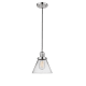 A thumbnail of the Innovations Lighting 201C Large Cone Polished Nickel / Clear