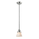 A thumbnail of the Innovations Lighting 201C Small Cone Polished Nickel / Matte White Cased