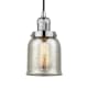 A thumbnail of the Innovations Lighting 201C Small Bell Polished Nickel / Silver Mercury