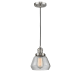 A thumbnail of the Innovations Lighting 201C Fulton Brushed Satin Nickel / Clear