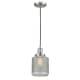 A thumbnail of the Innovations Lighting 201C Stanton Brushed Satin Nickel / Clear Wire Mesh