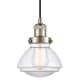 A thumbnail of the Innovations Lighting 201C Olean Brushed Satin Nickel / Clear