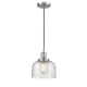 A thumbnail of the Innovations Lighting 201C Large Bell Satin Nickel / Seedy