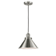 A thumbnail of the Innovations Lighting 201C Briarcliff Brushed Satin Nickel / Metal Shade