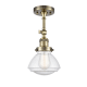 A thumbnail of the Innovations Lighting 201F Olean Antique Brass / Seedy