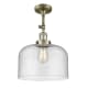 A thumbnail of the Innovations Lighting 201F X-Large Bell Antique Brass / Seedy