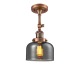A thumbnail of the Innovations Lighting 201F Large Bell Antique Copper / Smoked