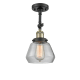 A thumbnail of the Innovations Lighting 201F Fulton Black Antique Brass / Clear