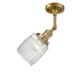 A thumbnail of the Innovations Lighting 201F Colton Brushed Brass / Clear Halophane