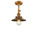 A thumbnail of the Innovations Lighting 201F Railroad Brushed Brass / Metal Shade