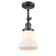 A thumbnail of the Innovations Lighting 201F Bellmont Oil Rubbed Bronze / Matte White