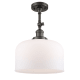A thumbnail of the Innovations Lighting 201F X-Large Bell Oil Rubbed Bronze / Matte White