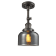 A thumbnail of the Innovations Lighting 201F Large Bell Oiled Rubbed Bronze / Smoked