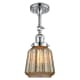 A thumbnail of the Innovations Lighting 201F Chatham Polished Chrome / Mercury Fluted