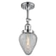 A thumbnail of the Innovations Lighting 201F Geneseo Polished Chrome / Clear Crackle