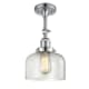A thumbnail of the Innovations Lighting 201F Large Bell Polished Chrome / Clear