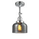 A thumbnail of the Innovations Lighting 201F Large Bell Polished Chrome / Smoked
