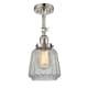 A thumbnail of the Innovations Lighting 201F Chatham Polished Nickel / Clear Fluted