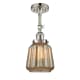 A thumbnail of the Innovations Lighting 201F Chatham Polished Nickel / Mercury Fluted