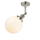 A thumbnail of the Innovations Lighting 201F-8 Beacon Polished Nickel / Matte White Cased