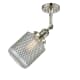 A thumbnail of the Innovations Lighting 201F Stanton Polished Nickel / Clear Wire Mesh