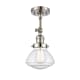 A thumbnail of the Innovations Lighting 201F Olean Polished Nickel / Seedy