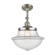 A thumbnail of the Innovations Lighting 201F Large Oxford Brushed Satin Nickel / Clear