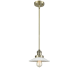 A thumbnail of the Innovations Lighting 201S Halophane Antique Brass / Matte White Halophane
