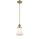 A thumbnail of the Innovations Lighting 201S Bellmont Antique Brass / Matte White