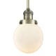 A thumbnail of the Innovations Lighting 201S-6 Beacon Antique Brass / Matte White Cased