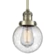 A thumbnail of the Innovations Lighting 201S-6 Beacon Antique Brass / Seedy