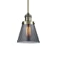 A thumbnail of the Innovations Lighting 201S Small Cone Antique Brass / Smoked