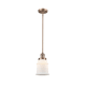 A thumbnail of the Innovations Lighting 201S Canton Antique Copper / Matte White