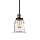 A thumbnail of the Innovations Lighting 201S Canton Black / Antique Brass / Clear