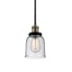 A thumbnail of the Innovations Lighting 201S Small Bell Black / Antique Brass / Seedy