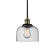 A thumbnail of the Innovations Lighting 201S Large Bell Black / Antique Brass / Seedy