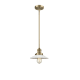 A thumbnail of the Innovations Lighting 201S Halophane Brushed Brass / Matte White Halophane