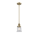 A thumbnail of the Innovations Lighting 201S Small Canton Brushed Brass / Clear