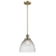 A thumbnail of the Innovations Lighting 201S Pendleton Brushed Brass / Halophane