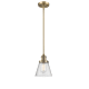 A thumbnail of the Innovations Lighting 201S Small Cone Brushed Brass / Seedy
