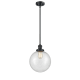 A thumbnail of the Innovations Lighting 201S X-Large Beacon Matte Black / Seedy