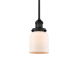 A thumbnail of the Innovations Lighting 201S Small Bell Matte Black / Matte White Cased
