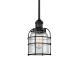 A thumbnail of the Innovations Lighting 201S Small Bell Cage Matte Black / Seedy