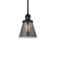 A thumbnail of the Innovations Lighting 201S Small Cone Matte Black / Smoked