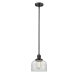 A thumbnail of the Innovations Lighting 201S Large Bell Oiled Rubbed Bronze / Clear