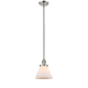 A thumbnail of the Innovations Lighting 201S Large Cone Polished Nickel / Matte White Cased