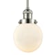 A thumbnail of the Innovations Lighting 201S-6 Beacon Polished Nickel / Matte White Cased