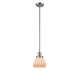 A thumbnail of the Innovations Lighting 201S Fulton Brushed Satin Nickel / Matte White Cased