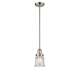 A thumbnail of the Innovations Lighting 201S Small Canton Brushed Satin Nickel / Seedy
